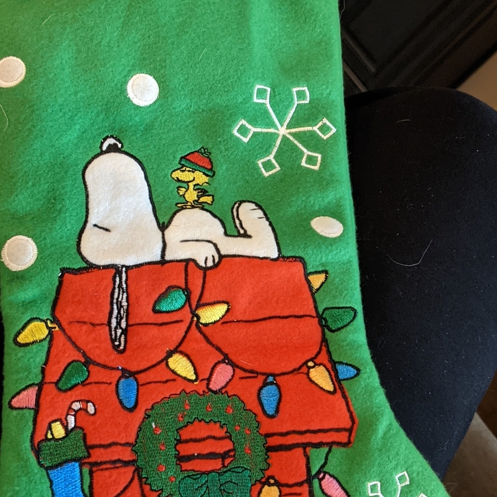 Snoopy Full size Stocking